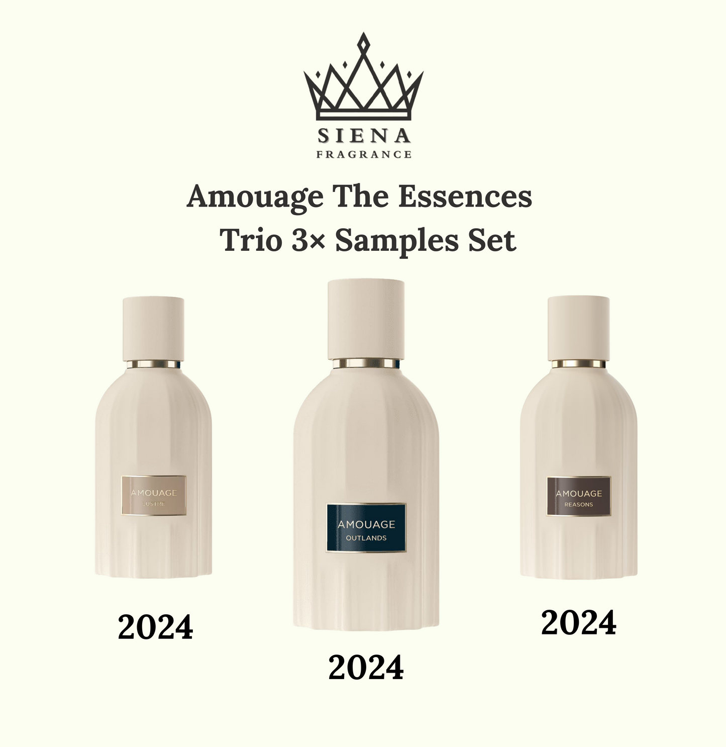 The Essences Discovery Set (3x Versions) - Decant / Sample