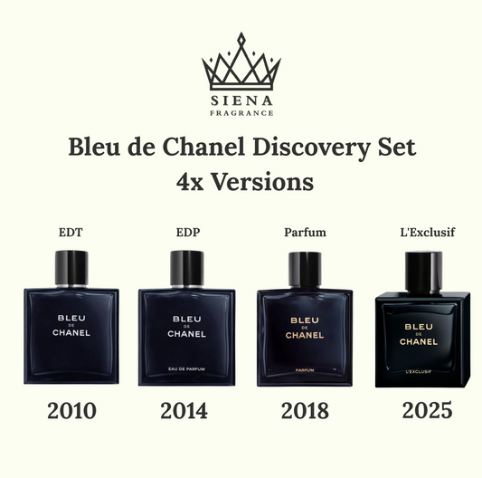 Bleu de Chanel Discovery Set (4x Versions) - Decant / Sample