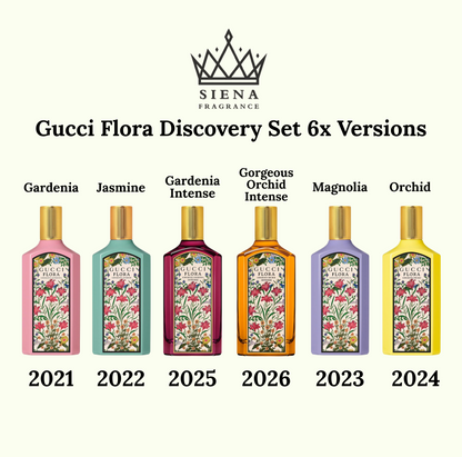 Gucci Flora Discovery Set (6x Versions)