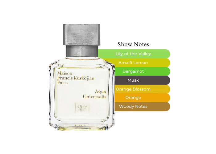 Aqua Universalis EDT - Decant / Full Bottle