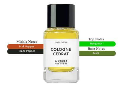 Cologne Cedrat by Matiere Premiere - Decant / Sample