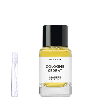 Cologne Cedrat by Matiere Premiere - Decant / Sample