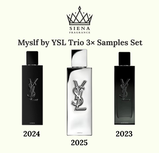 Myslf Set (3x Versions) - Decant / Sample