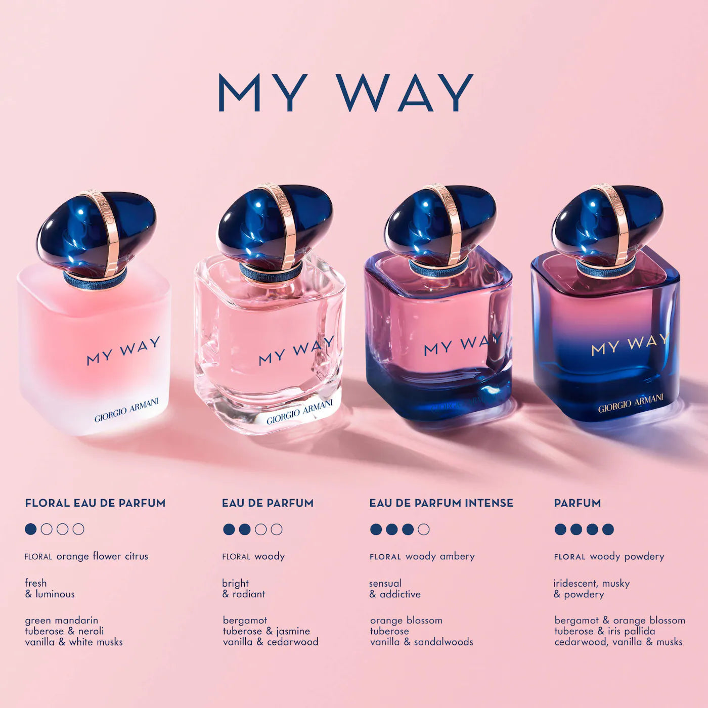 My Way Discovery Set (5x Versions) - Decant / Sample