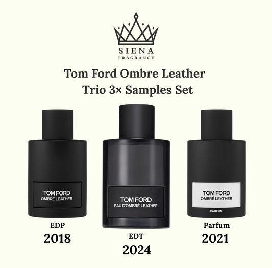 Ombre Leather Discovery Set (3x Versions) - Decant / Sample