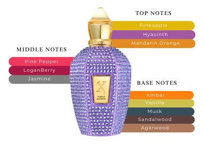 Purple Accento Crystal Edition - Decant / Full Bottle